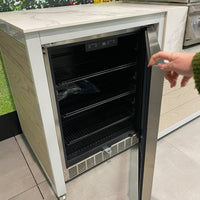 EO Outdoor Kitchen Including Bull BBQ Lonestar Gas Grill and Fridge - Ex Display Model