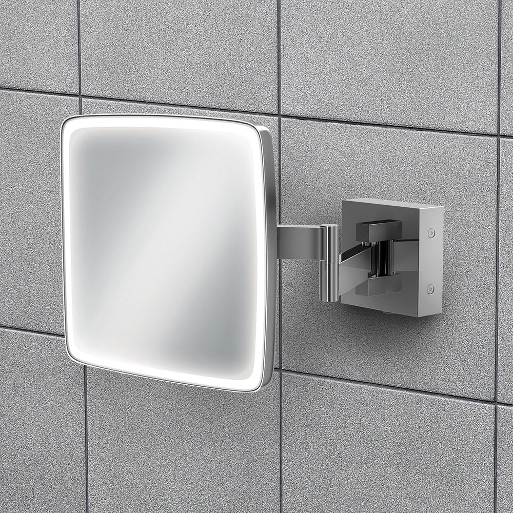 HIB Eclipse Magnifying Bathroom Mirror