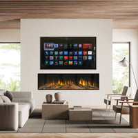 Evonic E-lectra 1500 4kW Electric Fire - Black Edition