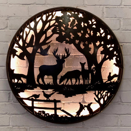 The Firepit Company - English Country Illuminated Wall Art
