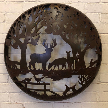 The Firepit Company - English Country Illuminated Wall Art
