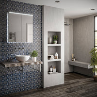 HIB Ether Illuminated Mirrored Cabinet