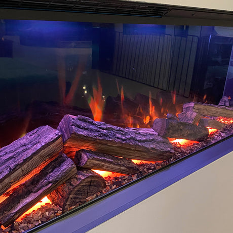 Evonic E-lectra 1800 Electric Fire - Black Edition - Ex Display