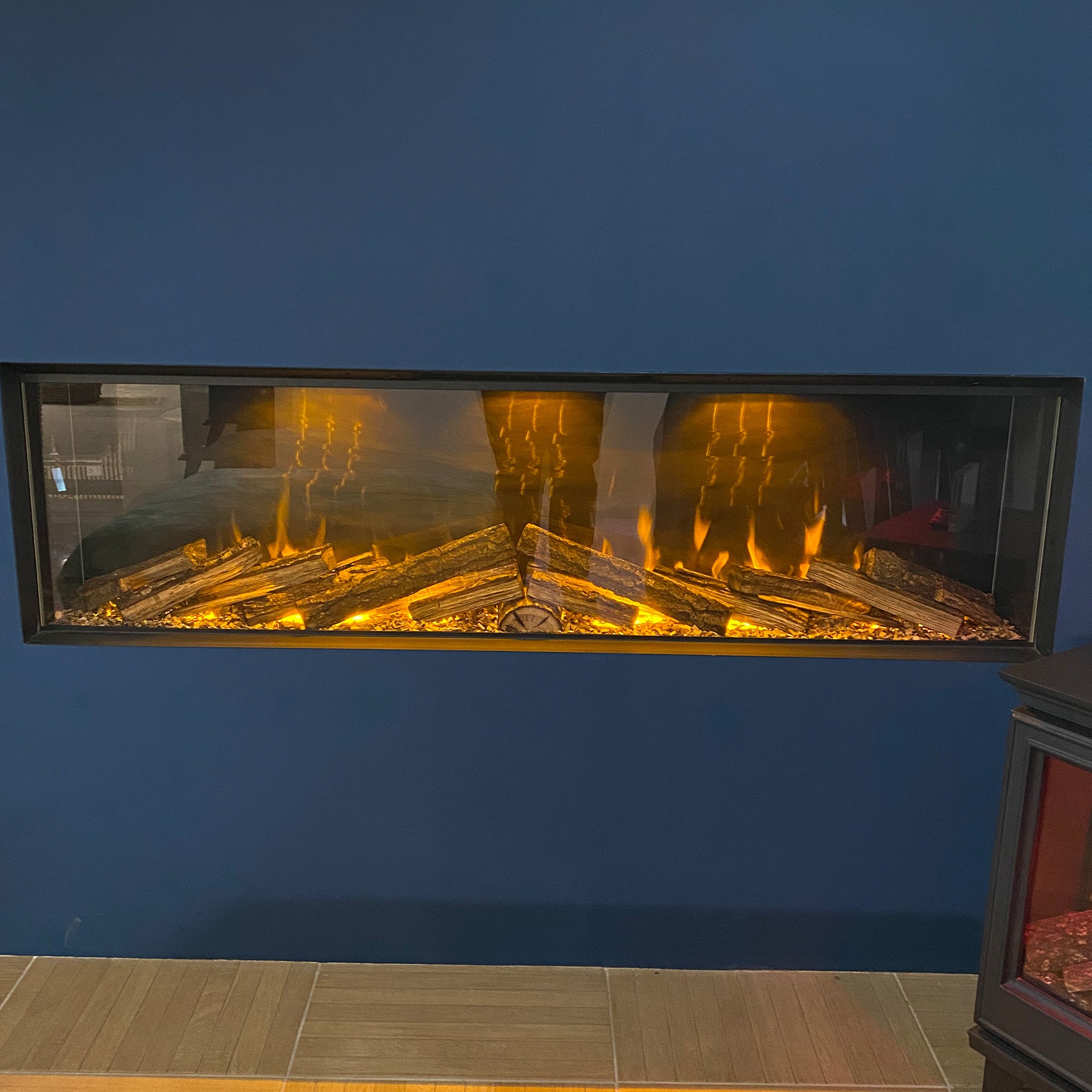 Evonic Volante 1500 Electric Fire - Black Edition - Ex Display