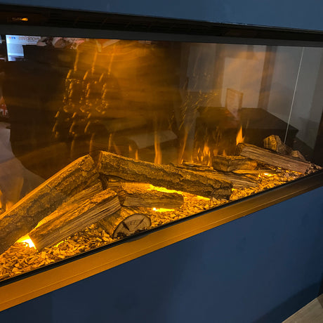 Evonic Volante 1500 Electric Fire - Black Edition - Ex Display