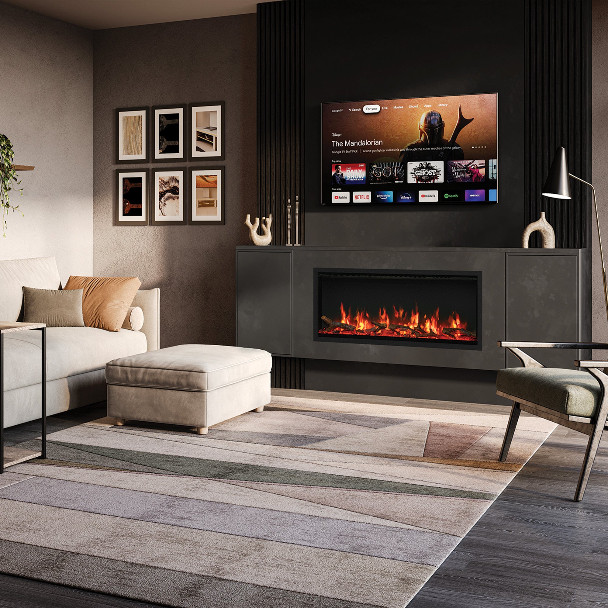 Gazco FireFX Atmos 105R Electric Inset Fire