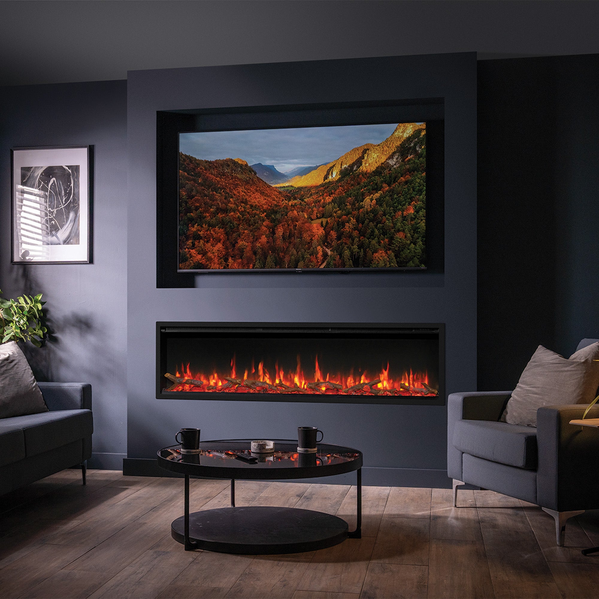 Gazco FireFX Atmos 165R Electric Inset Fire