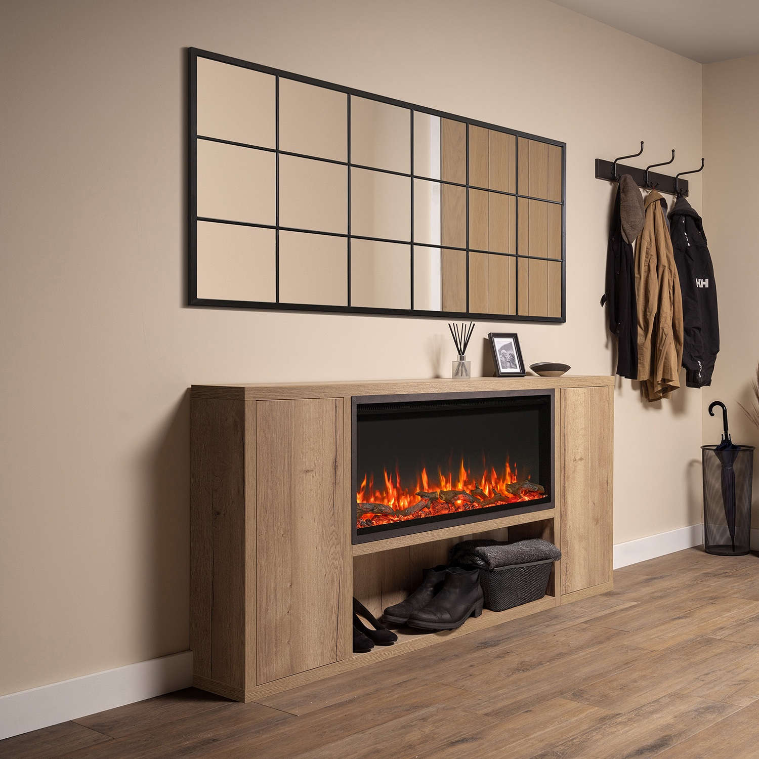 Gazco FireFX Venezia Suite for Atmos Slim 105R Electric Fire