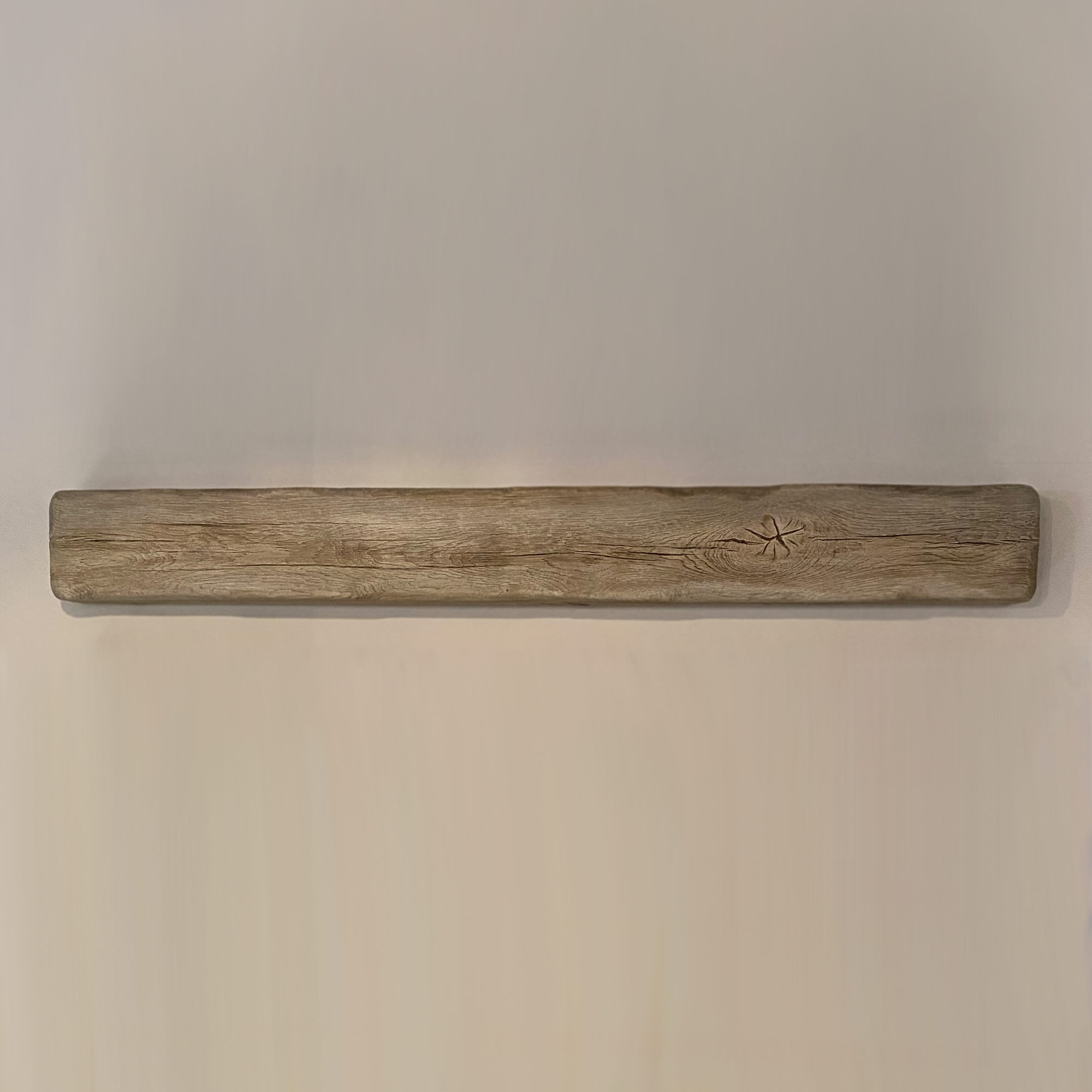 Focus Fires Cast Beam - Weathered Oak - 48 Inches - Ex Display