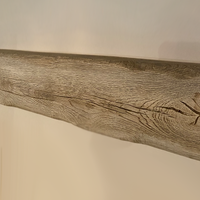 Focus Fires Cast Beam - Weathered Oak - 48 Inches - Ex Display
