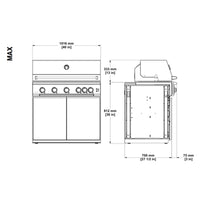 Fontana Ignes IGN-Flame MAX 5 Burner Gas BBQ – Modular Outdoor Kitchen