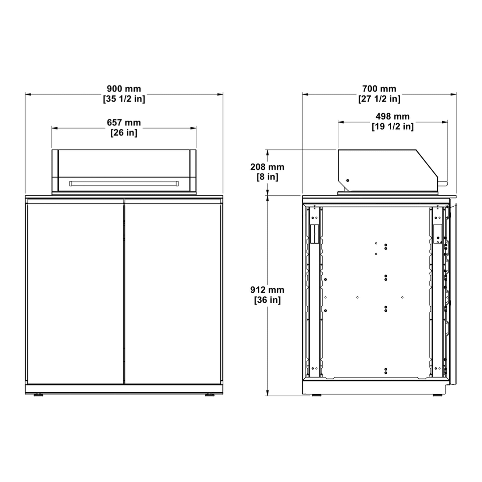 Fontana Ignes IGN-Focum Charcoal Grill – Modular Outdoor Kitchen