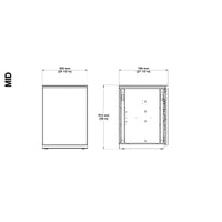 Fontana Ignes IGN-StoreBase – Modular Outdoor Kitchen - Available in 3 Sizes