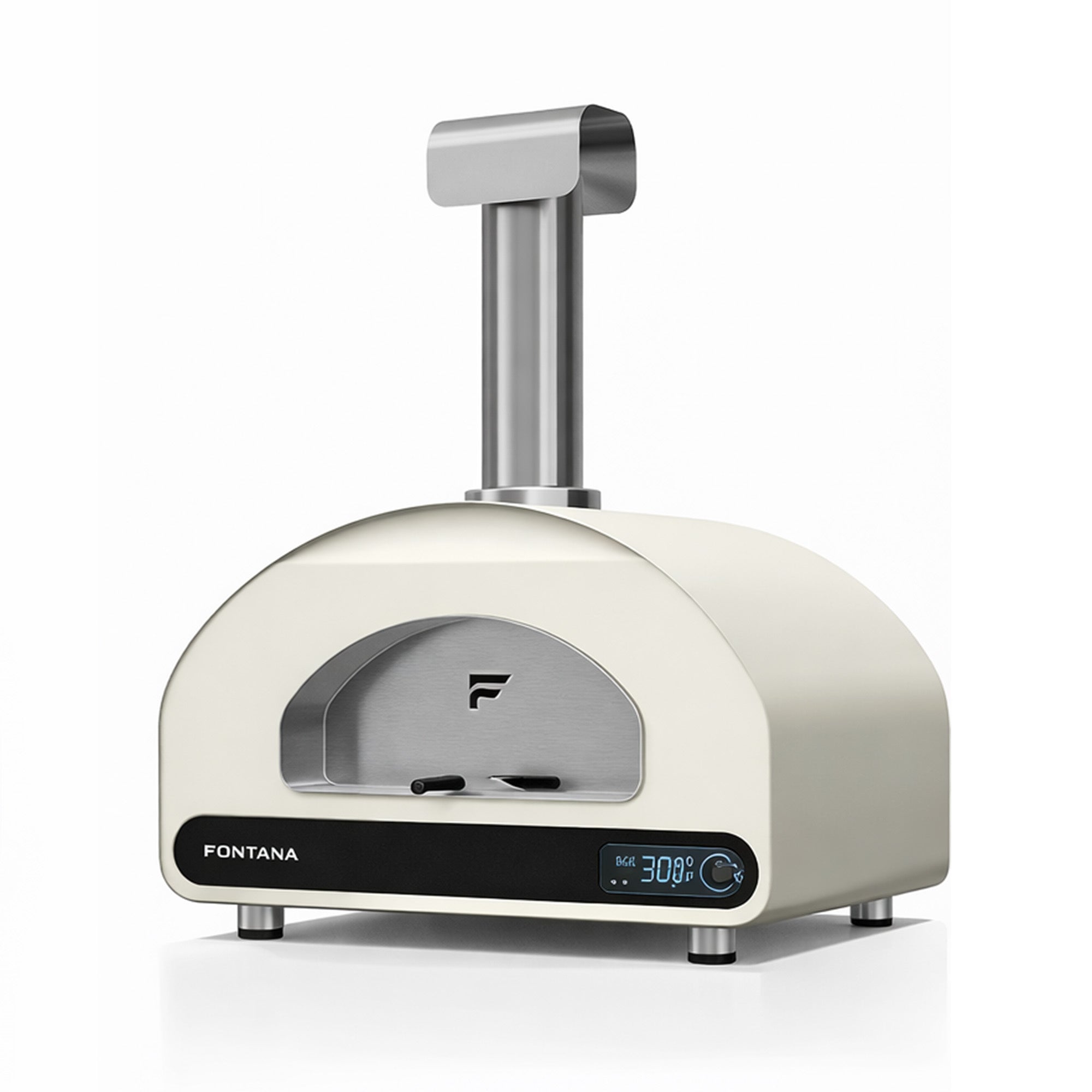 Fontana Volta 70 Duel Fuel Countertop Pizza Oven - Grey/White