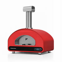 Fontana Volta 70 Duel Fuel Countertop Pizza Oven - Rosso/Red