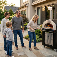 Fontana Volta 70 Duel Fuel Countertop Pizza Oven - Grey/White