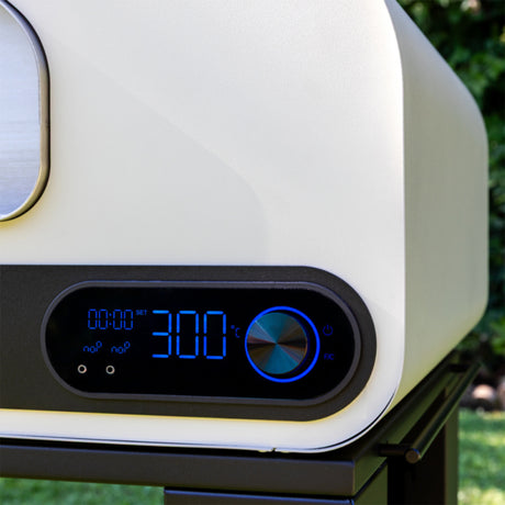 Fontana Volta 90 Duel Fuel Countertop Pizza Oven - Grey/White