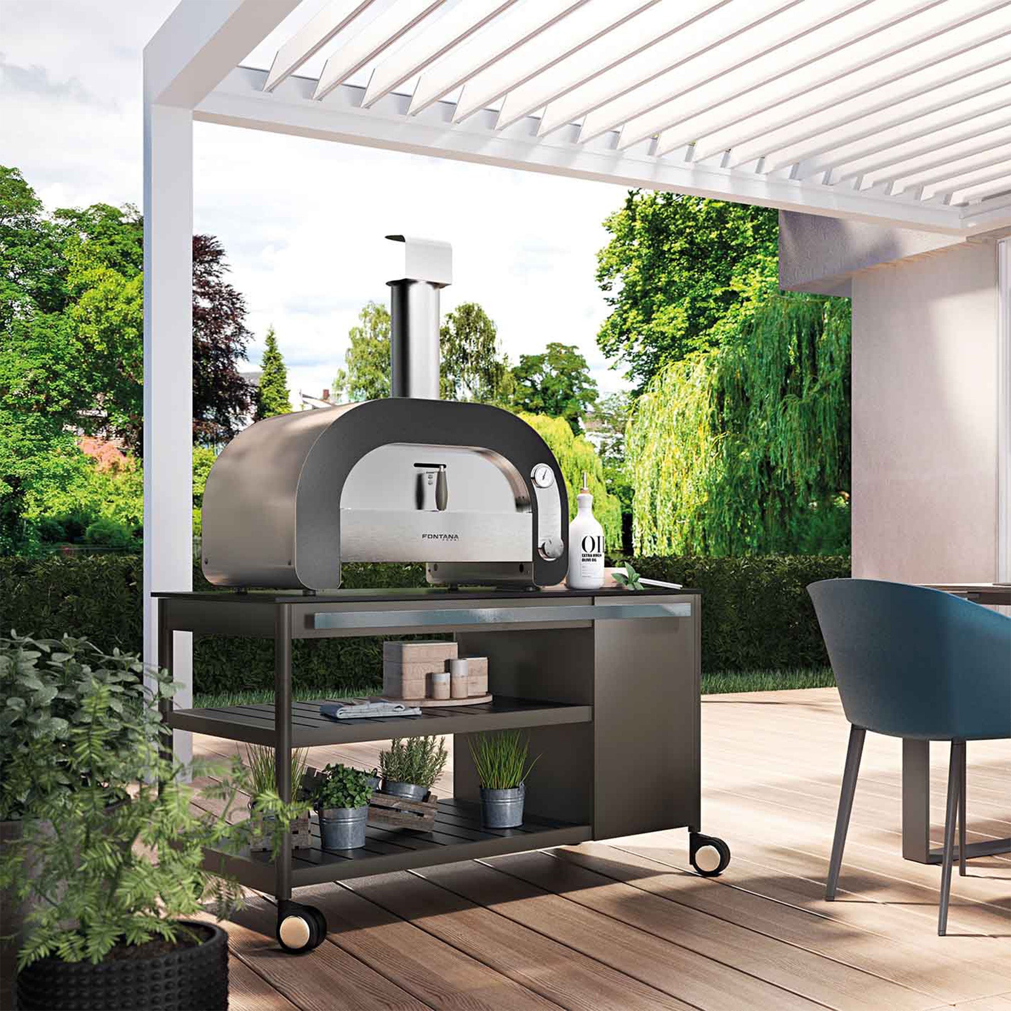 Fontana Maestro 60 Gas Countertop Pizza Oven
