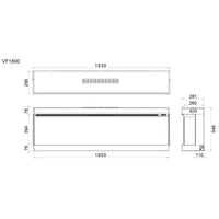 Vision Futura VF180 Electric Fire