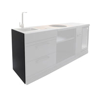 GRLLR Connect Side Unit Cover Plate – Modular Outdoor Kitchen