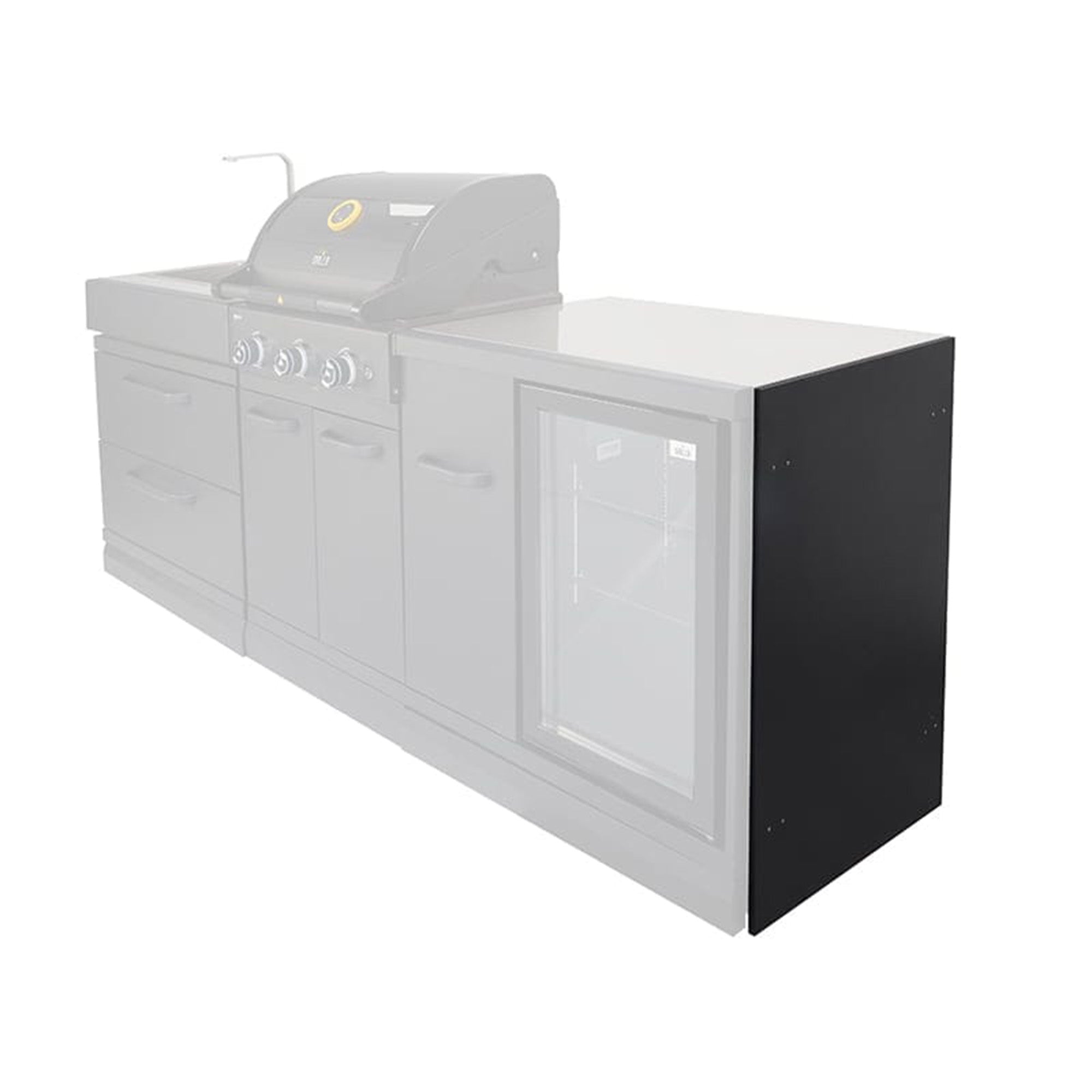GRLLR Connect Side Unit Cover Plate – Modular Outdoor Kitchen