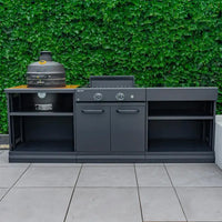 GRLLR Ember Kamado Classic 22 Built-In - Charcoal Black