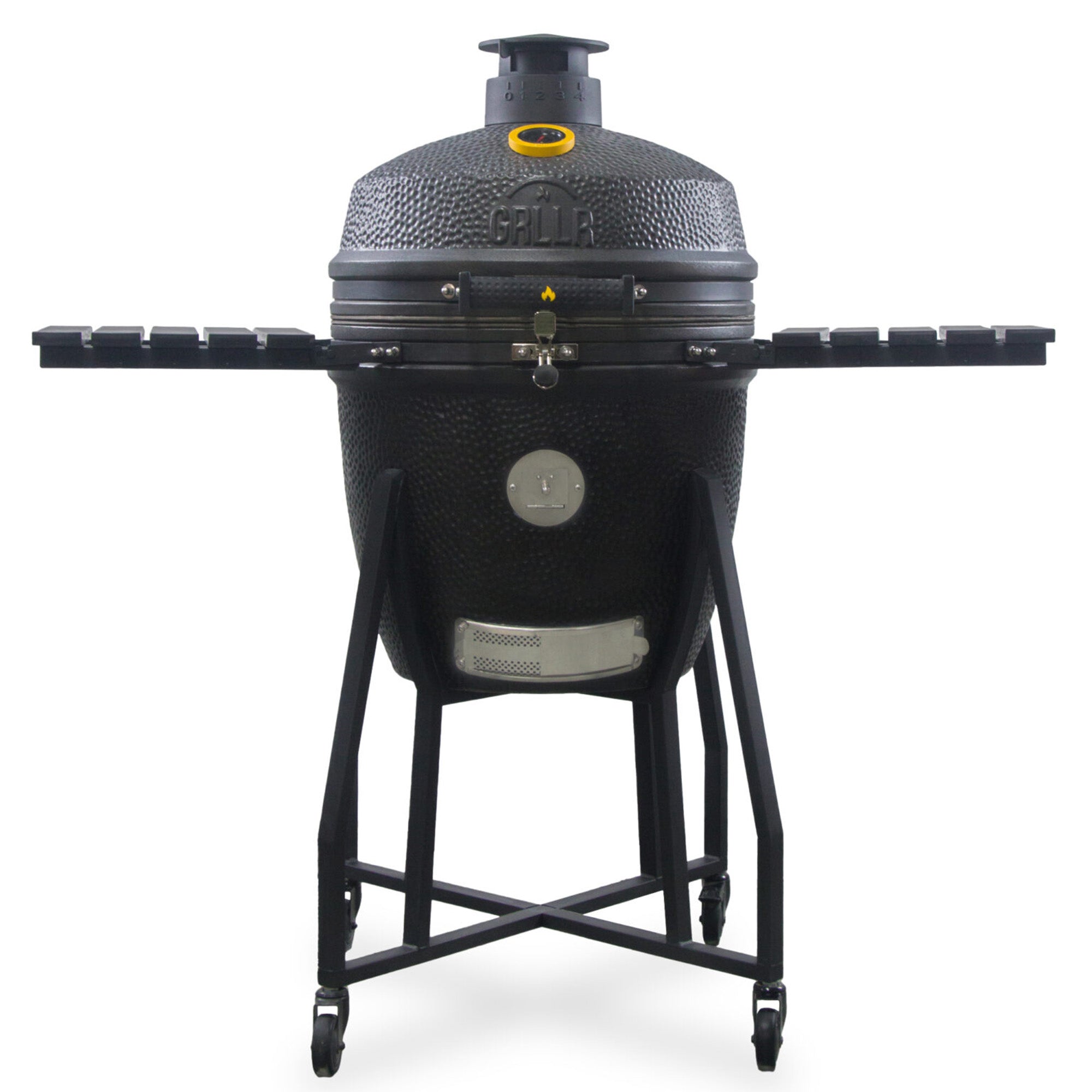 GRLLR Ember Kamado Classic 22 with Trolly - Charcoal Black