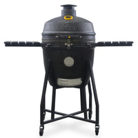GRLLR Ember Kamado Classic 22 with Trolly - Charcoal Black