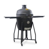 GRLLR Ember Kamado Classic 22 with Trolly - Charcoal Black