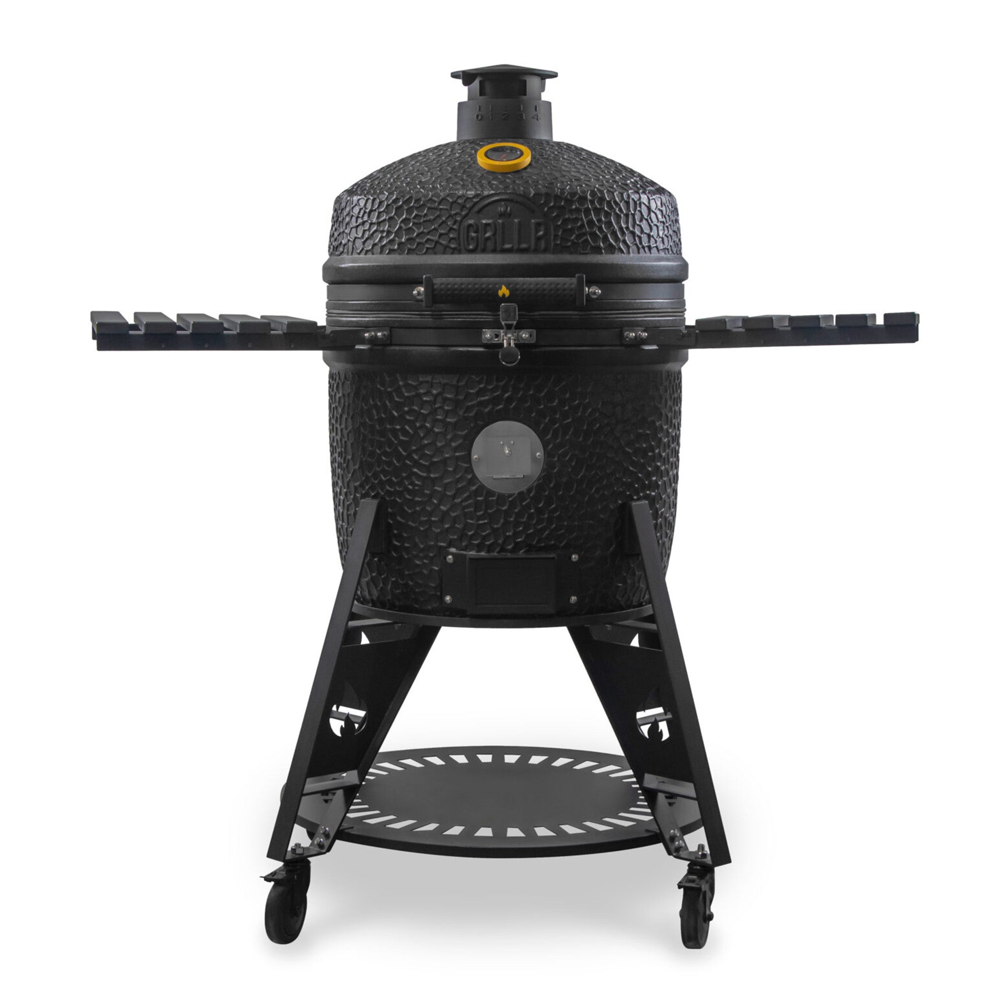 GRLLR Ember Kamado Pro with Trolly - Charcoal Black