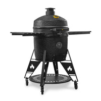 GRLLR Ember Kamado Pro with Trolly - Charcoal Black