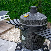 GRLLR Ember Kamado Pro with Trolly - Charcoal Black
