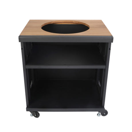 GRLLR Wooden Worktop for Connect Expansion Unit – Modular Outdoor Kitchen