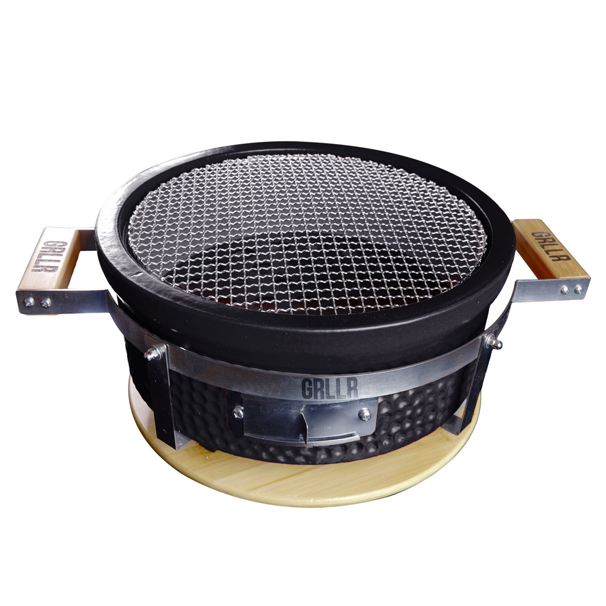 GRLLR Tokyo Shichirin Round Table BBQ - Black