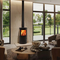 Stovax FireFX Atlas 2 Wood Burning Stove - with Side Glass Panels