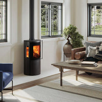 Stovax FireFX Atlas 2 Wood Burning Stove - with Side Glass Panels
