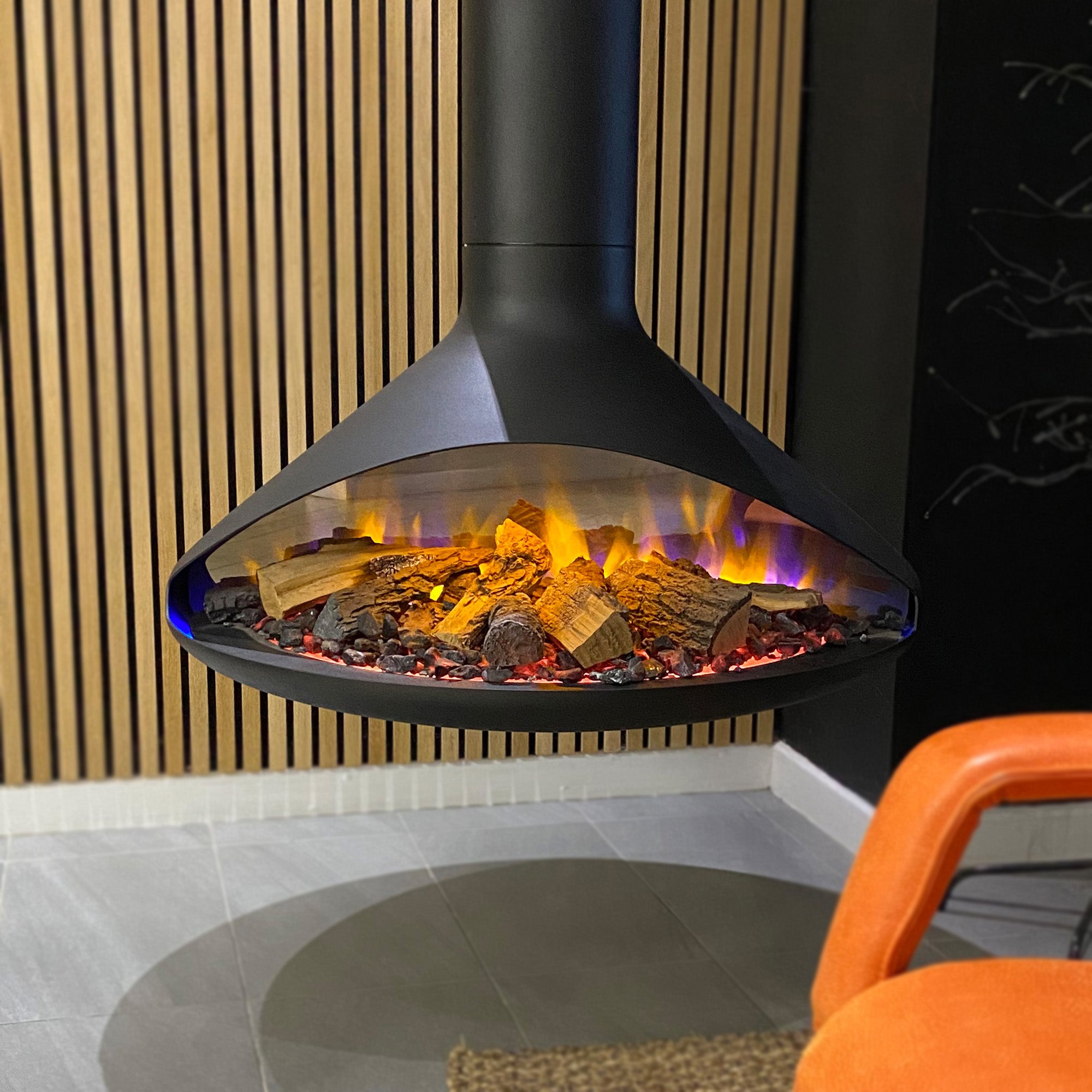 Gazco Onyx Orbit Electric Fire - Ex Display