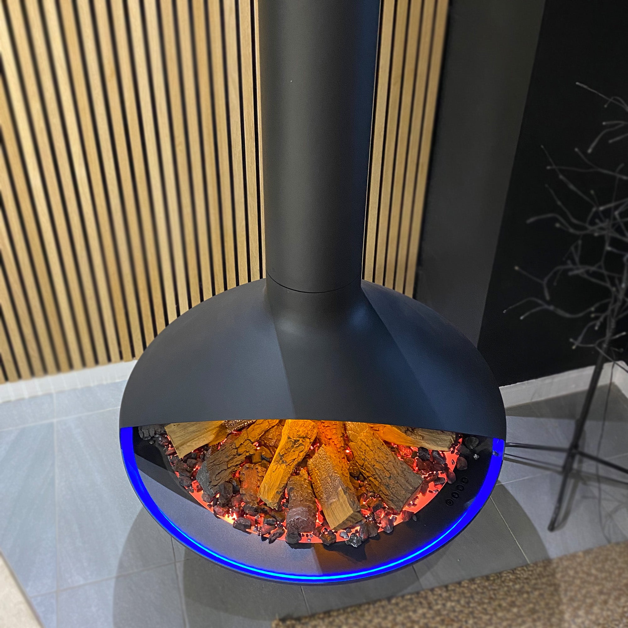 Gazco Onyx Orbit Electric Fire - Ex Display