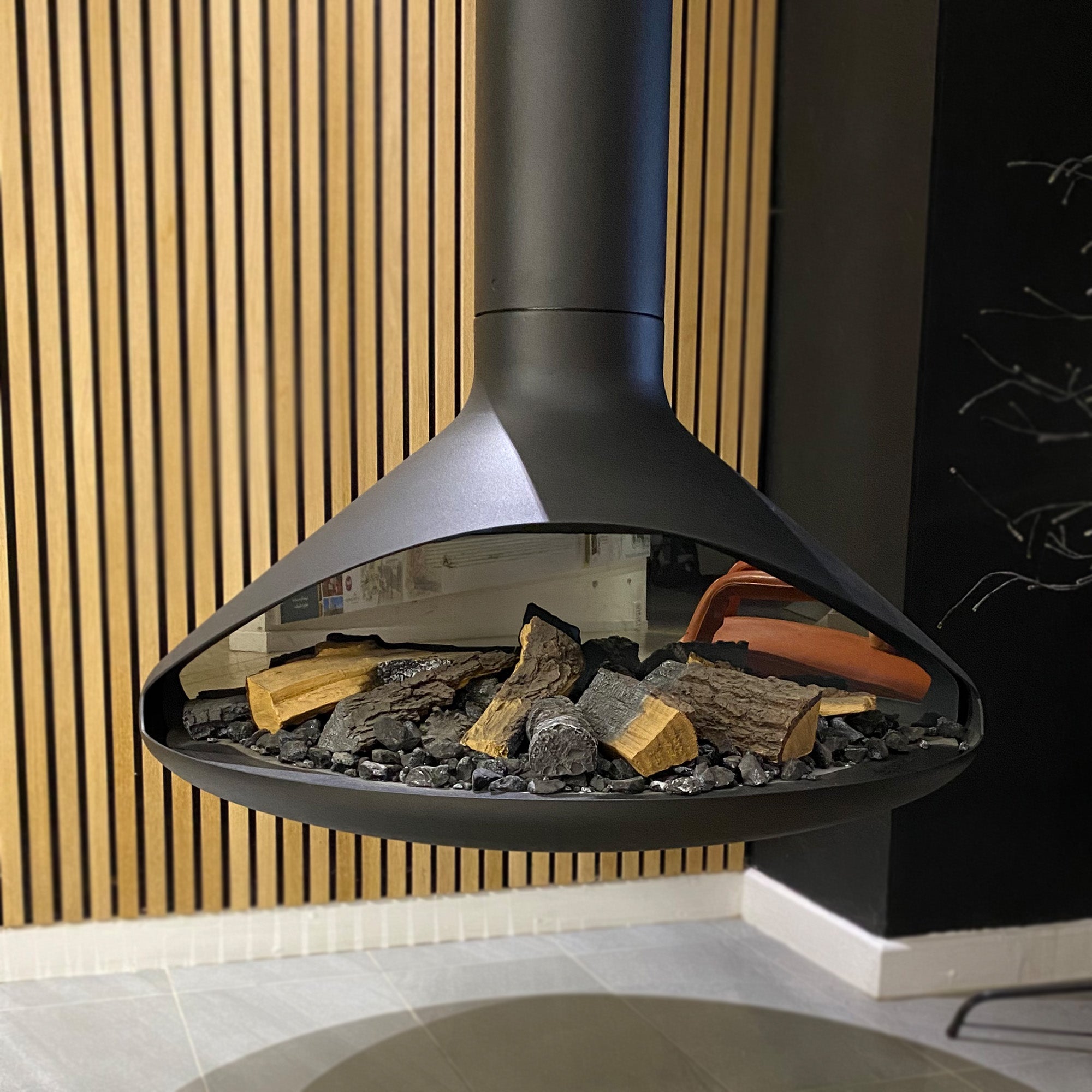 Gazco Onyx Orbit Electric Fire - Ex Display
