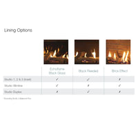 Gazco Gas Fires - Studio 1 Slimline Inset Gas Fire - Balanced Flue