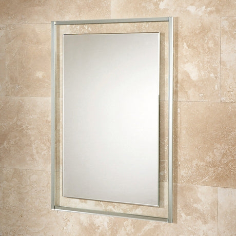 HIB Georgia Bathroom Mirror - Can be Mounted Landscape or Portrait