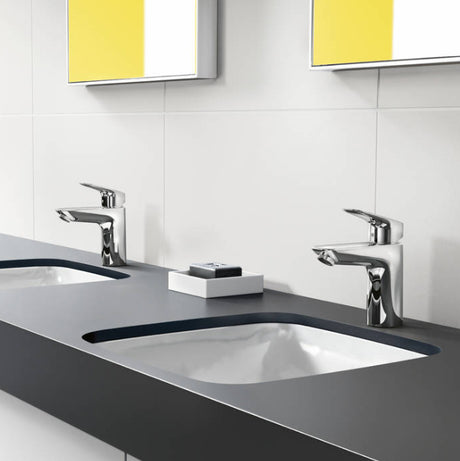 Hansgrohe Logis Single Lever Basin Mixer 100 With Push-open Waste
