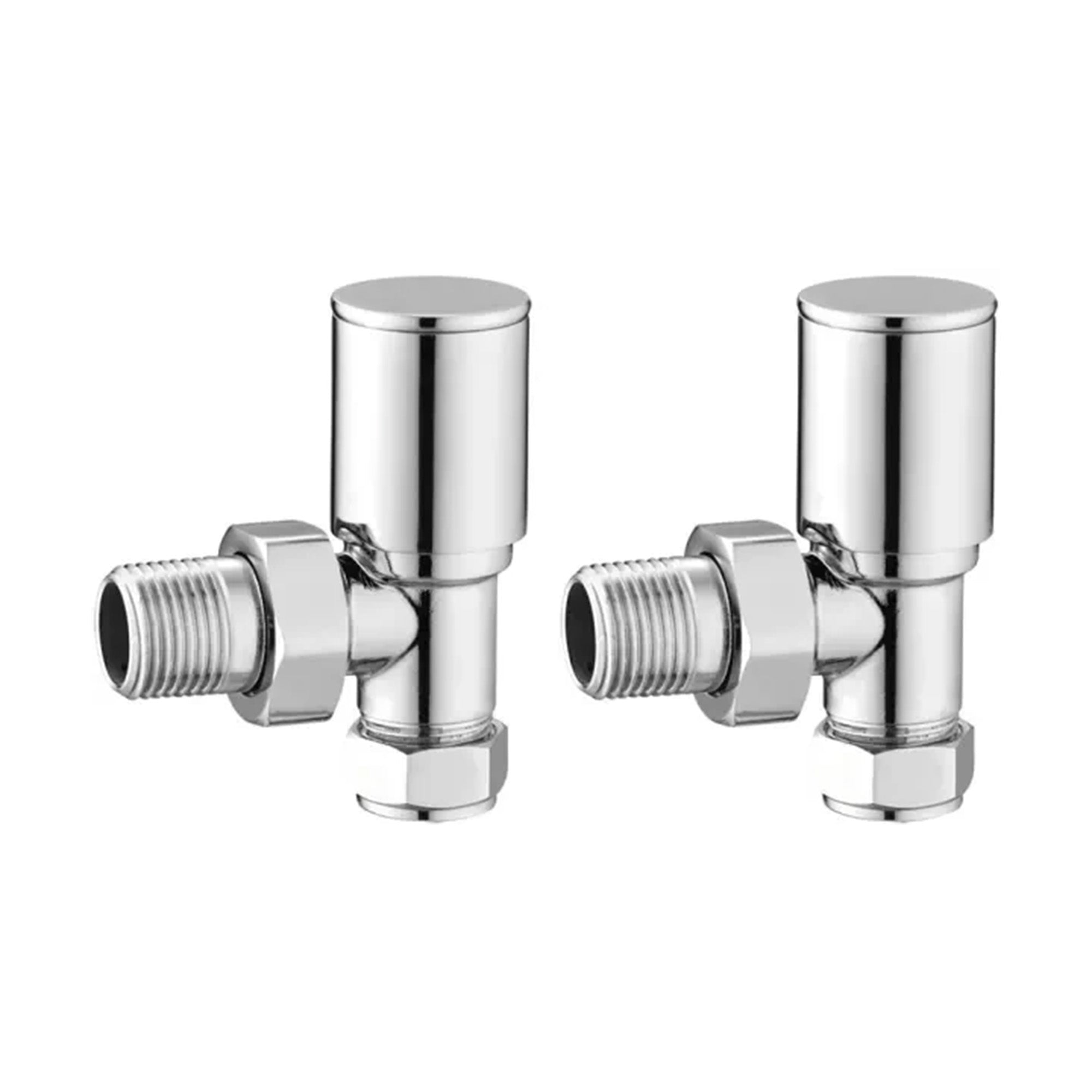 Harmoni Manual Round Angled Valve in Chrome - Clearance