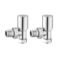 Harmoni Manual Round Angled Valve in Chrome - Clearance
