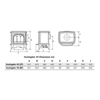 Gazco Huntingdon 40 Gas Stove