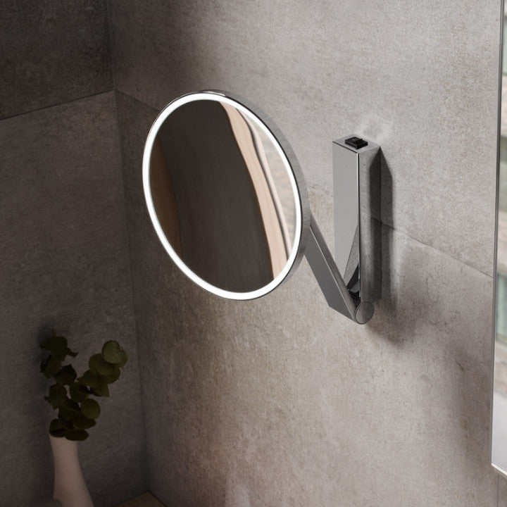Keuco iLook_move Cosmetic Mirror With Rocker Switch - Round
