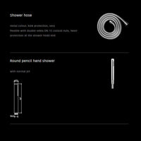 Keuco Showers - IXMO Set 7 Overhead Shower With Hand Shower & Round Rosette