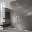 Keuco Showers - IXMO Set 7 Overhead Shower With Hand Shower & Round Rosette