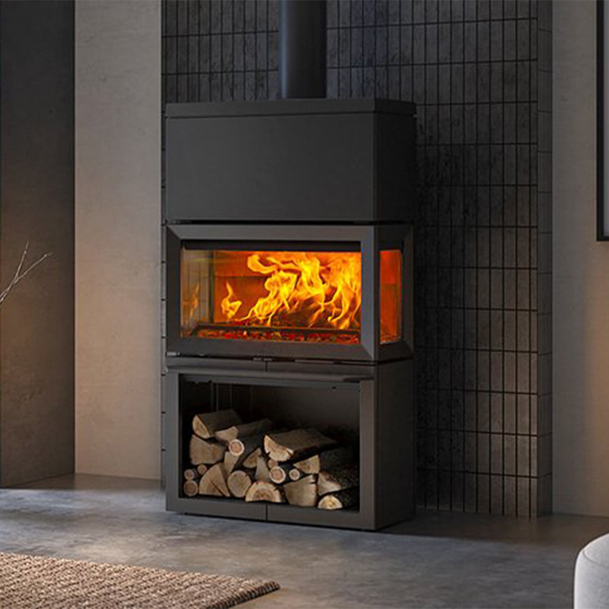 Jotul F620 HT Black Wood Burning Stove