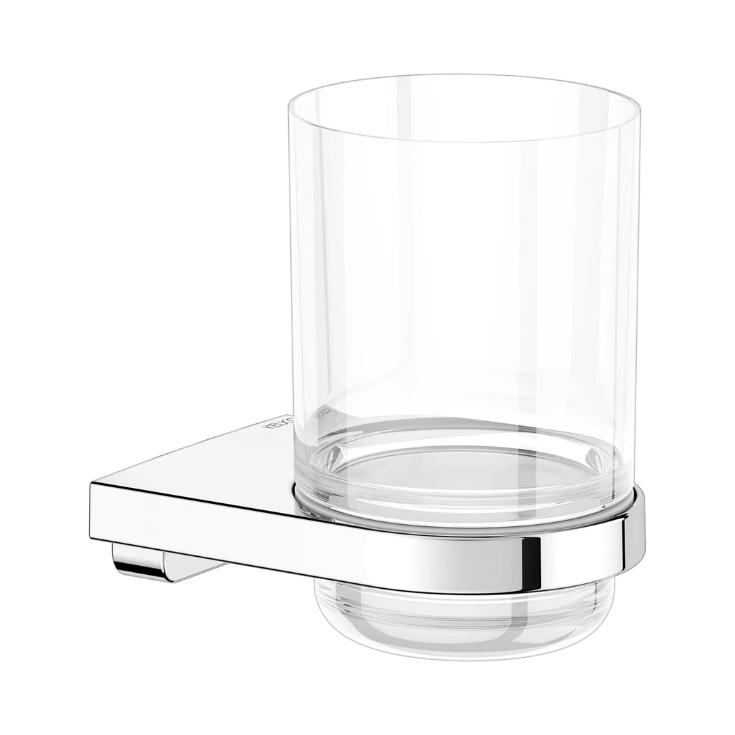Keuco Collection Moll Tumbler Holder with Crystal Glass